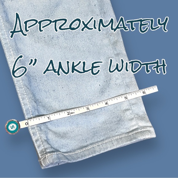 Originally White Slim Boyfriend Style Jeans Ombre Dip Dyed in Sage. Size 26 - Picture 7 of 11